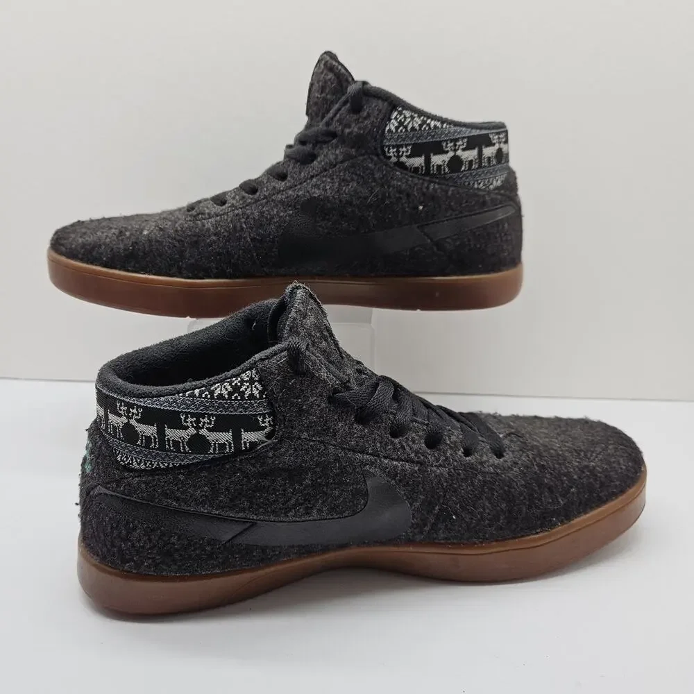 Nike SB Eric Koston Mid Warmth Sneaker, Men’s Size 9 Gray Pixel Reindeer